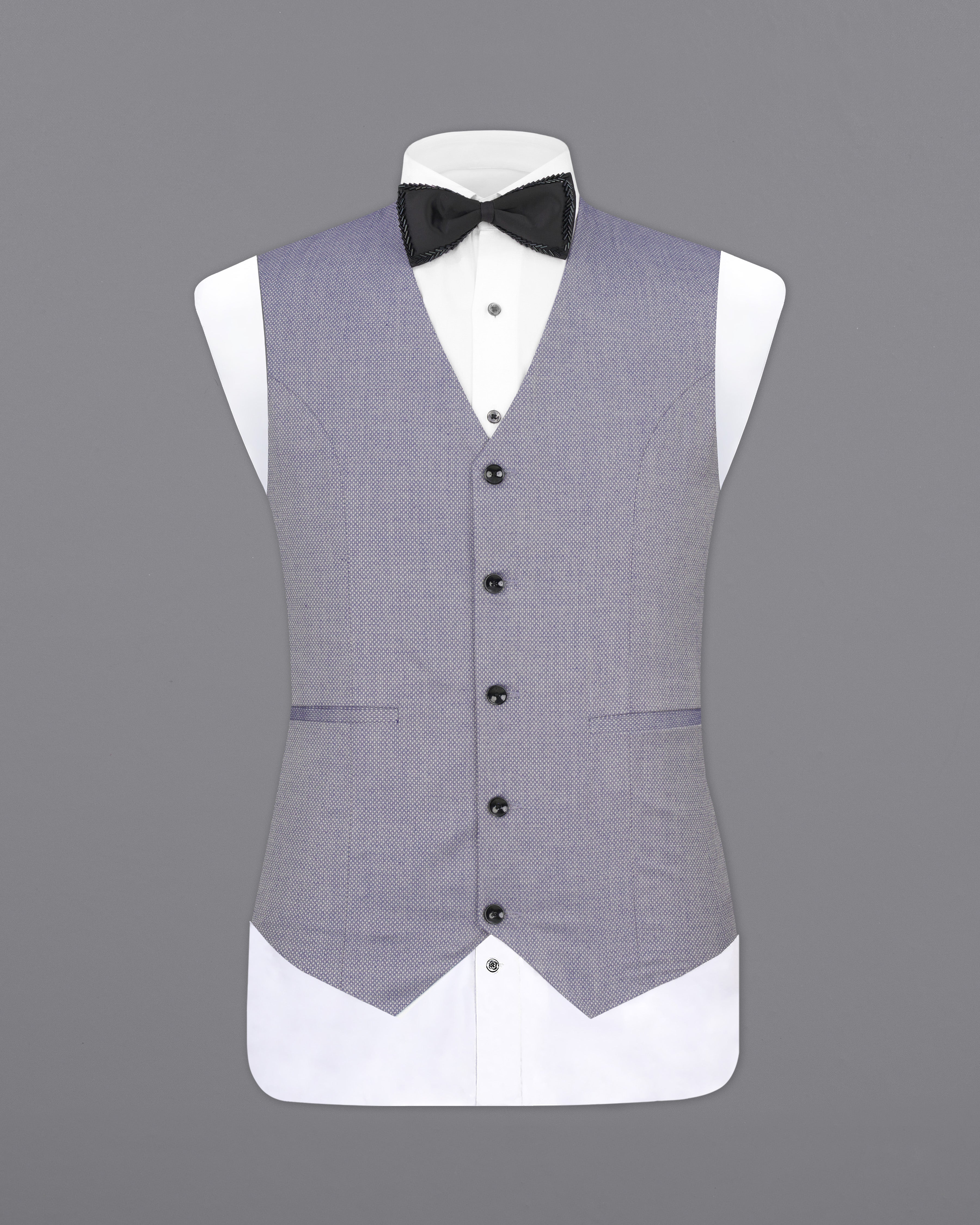 Bright White Designer Waistcoat V2545-36, V2545-38, V2545-40, V2545-42, V2545-44, V2545-46, V2545-48, V2545-50, V2545-54, V2545-54, V2545-56, V2545-58, V2545-60