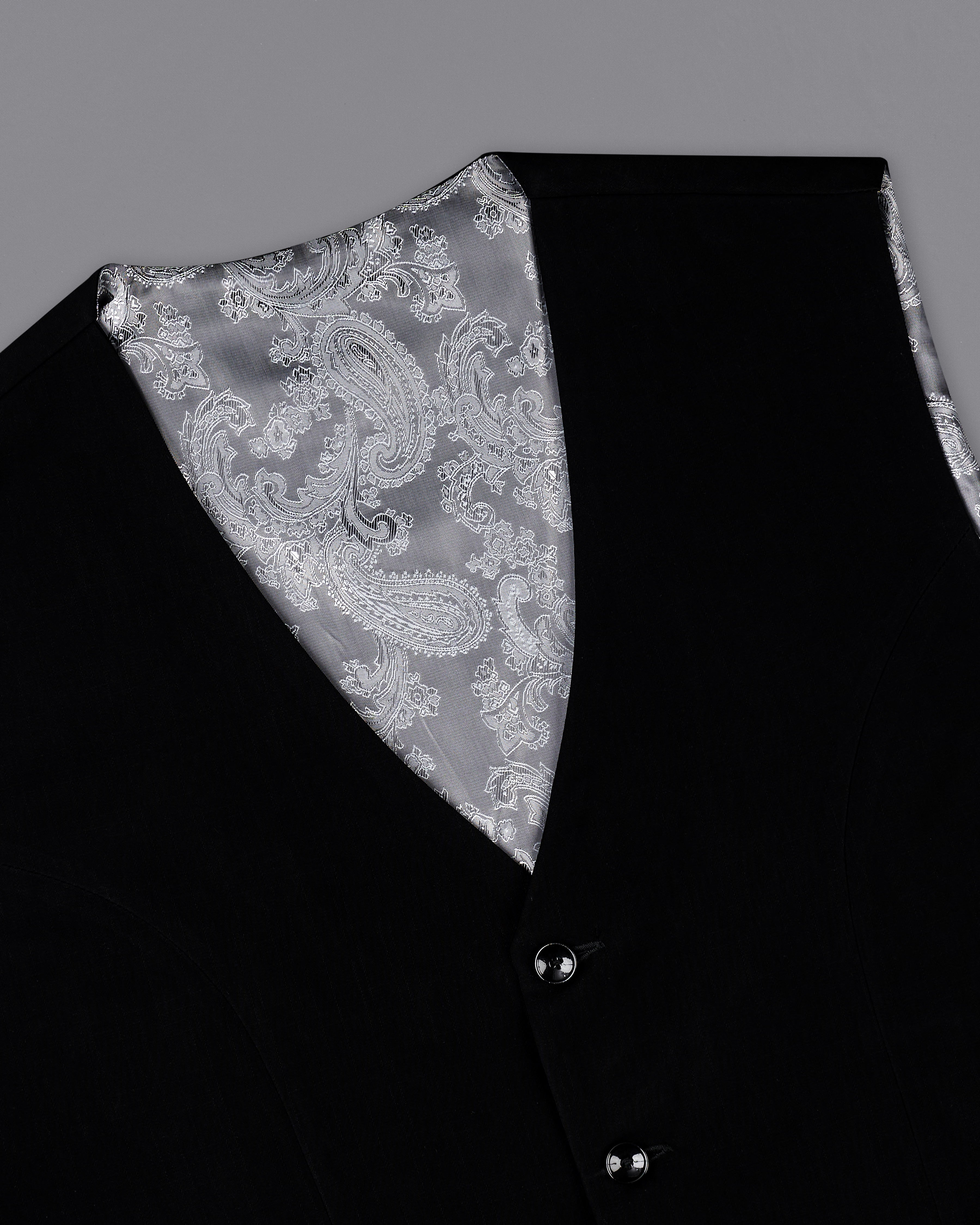 Bright White Designer Waistcoat V2545-36, V2545-38, V2545-40, V2545-42, V2545-44, V2545-46, V2545-48, V2545-50, V2545-54, V2545-54, V2545-56, V2545-58, V2545-60