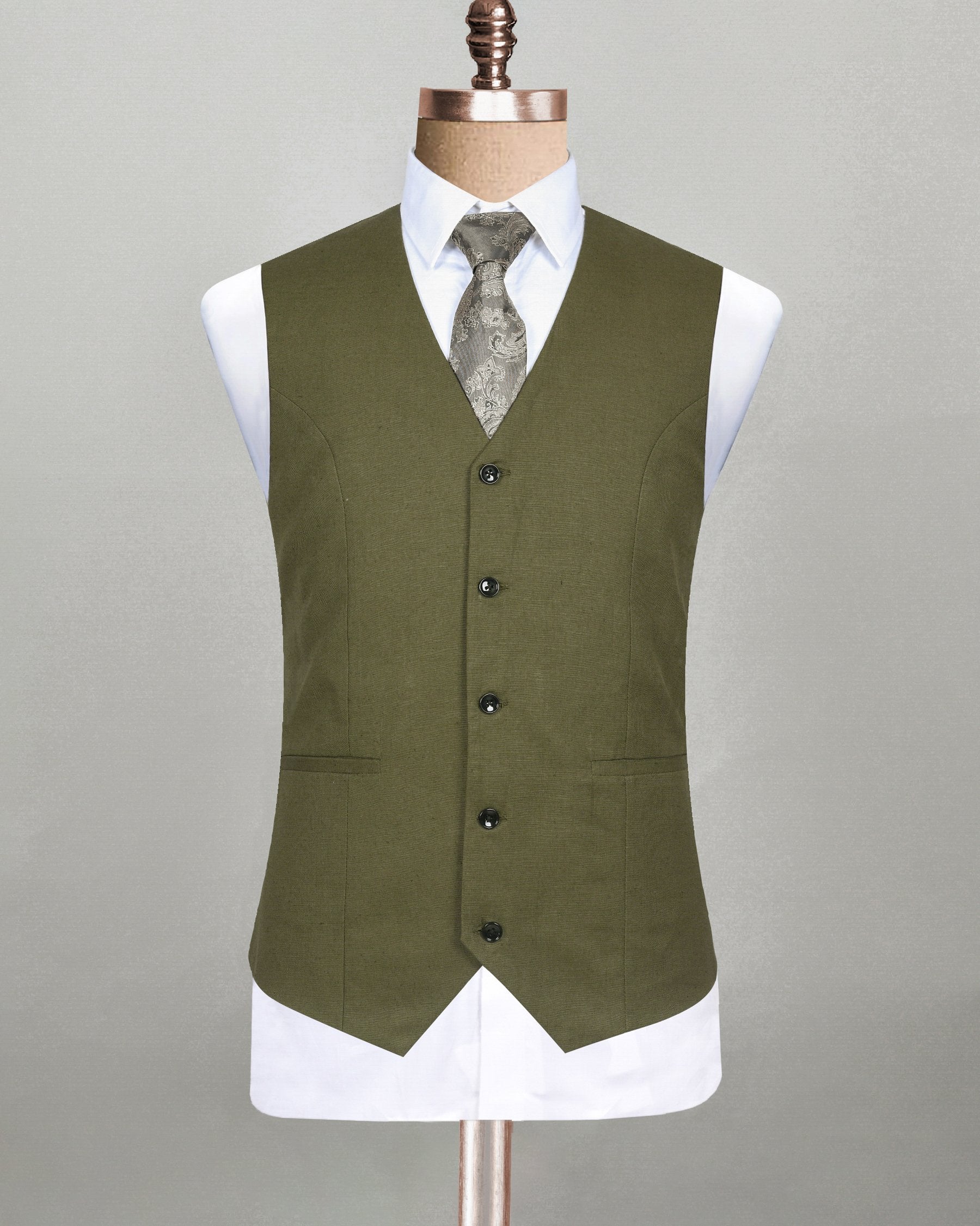 Crocodile Linen Havana Performance Waistcoat V98-54, V98-36, V98-38, V98-40, V98-42, V98-44, V98-46, V98-48, V98-50, V98-52, V98-56, V98-58, V98-60