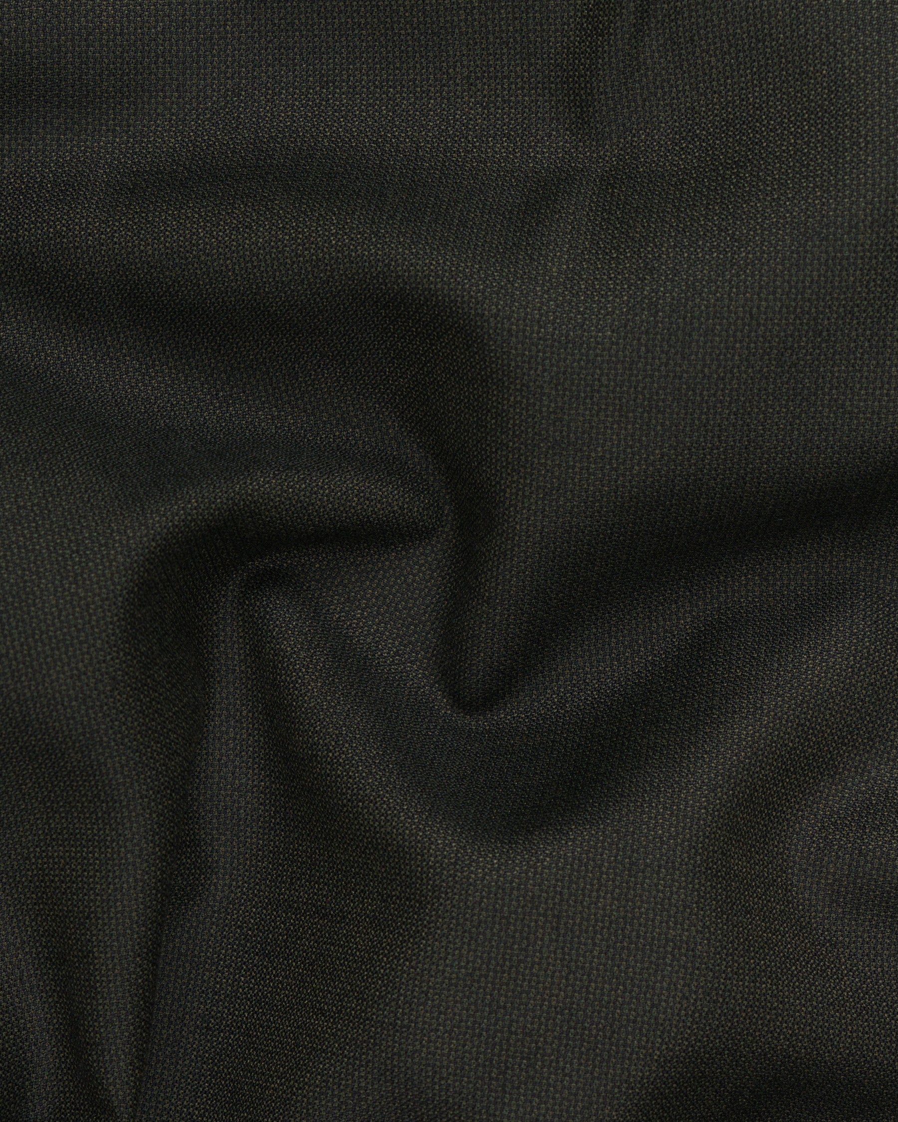 Baltic Sea Black Textured Nehru Jacket