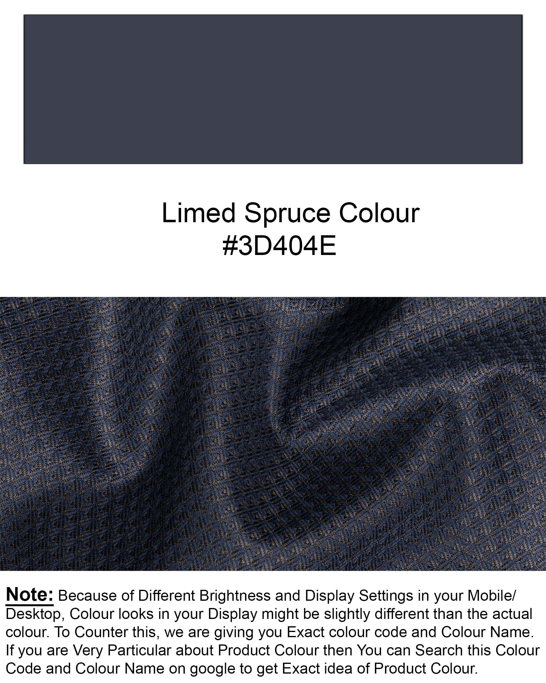 Limed Spruce Geometric Textured Nehru Jacket WC1775-36, WC1775-38, WC1775-40, WC1775-42, WC1775-44, WC1775-46, WC1775-48, WC1775-50, WC1775-52, WC1775-54, WC1775-56, WC1775-58, WC1775-60