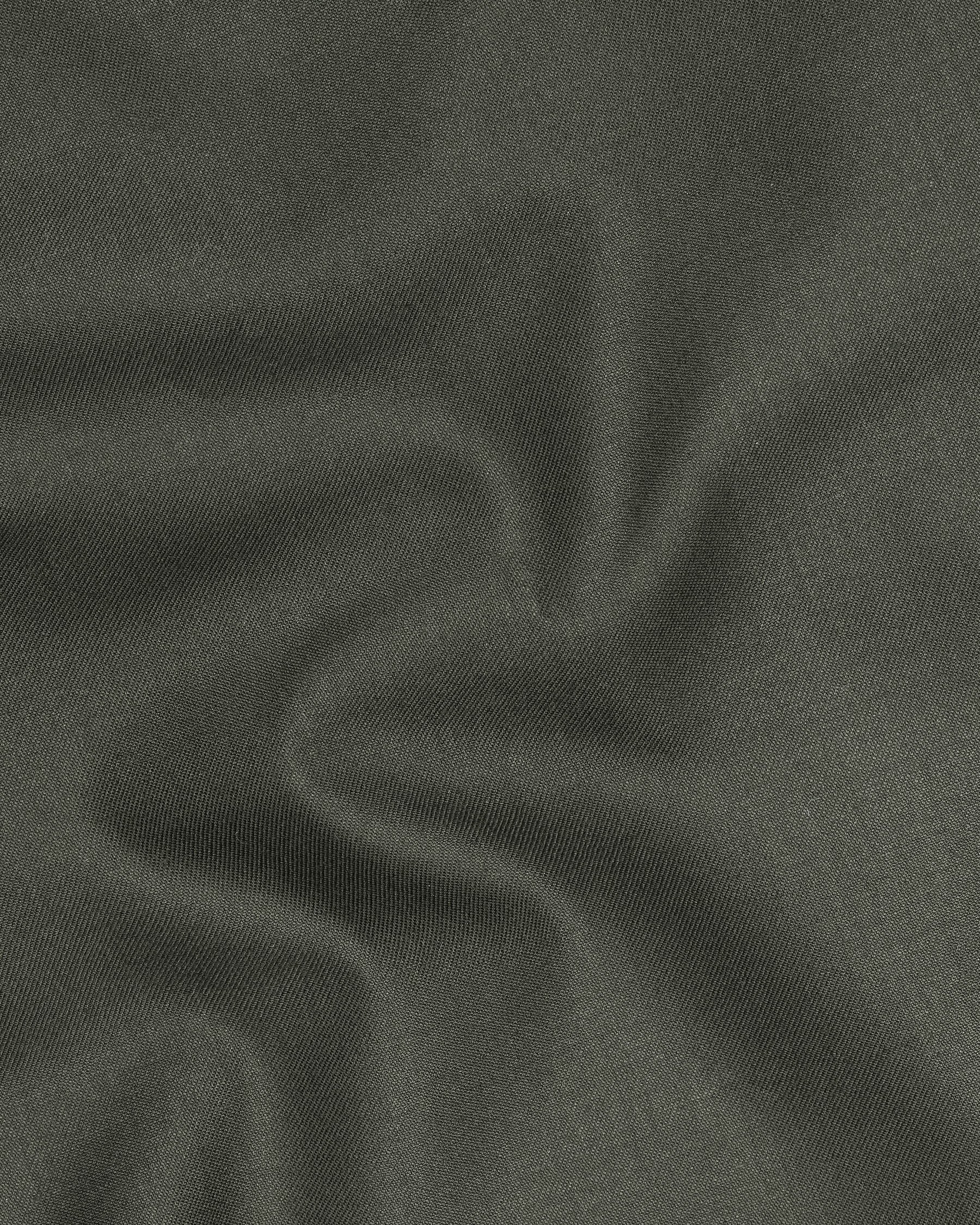 Wenge Green Nehru Jacket WC1859-36, WC1859-38, WC1859-40, WC1859-42, WC1859-44, WC1859-46, WC1859-48, WC1859-50, WC1859-52, WC1859-54, WC1859-56, WC1859-58, WC1859-60