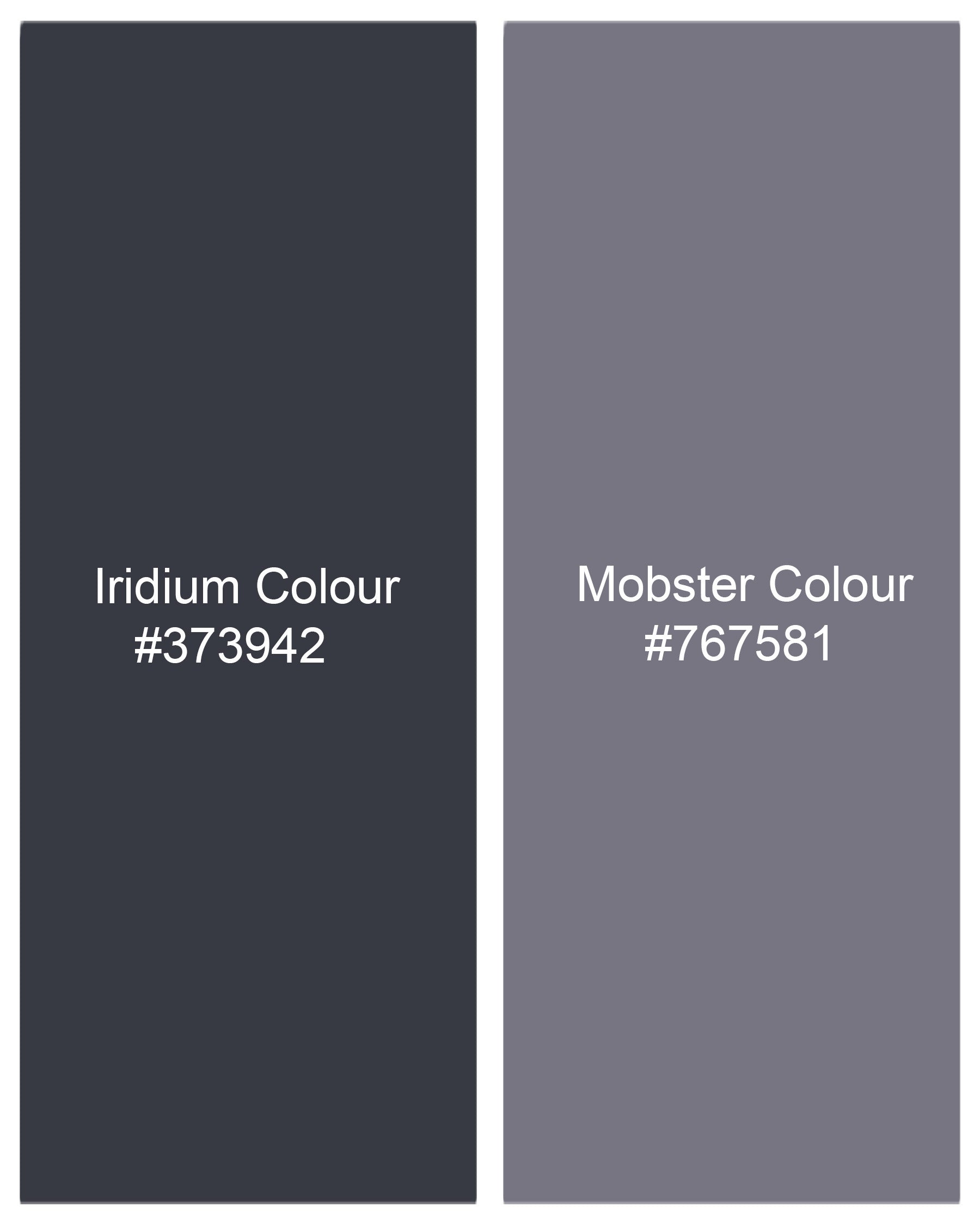 Iridium Dark Gray With Mobster Gray Plaid Nehru Jacket WC2004-36, WC2004-38, WC2004-40, WC2004-42, WC2004-44, WC2004-46, WC2004-48, WC2004-50, WC2004-52, WC2004-54, WC2004-56, WC2004-58, WC2004-60