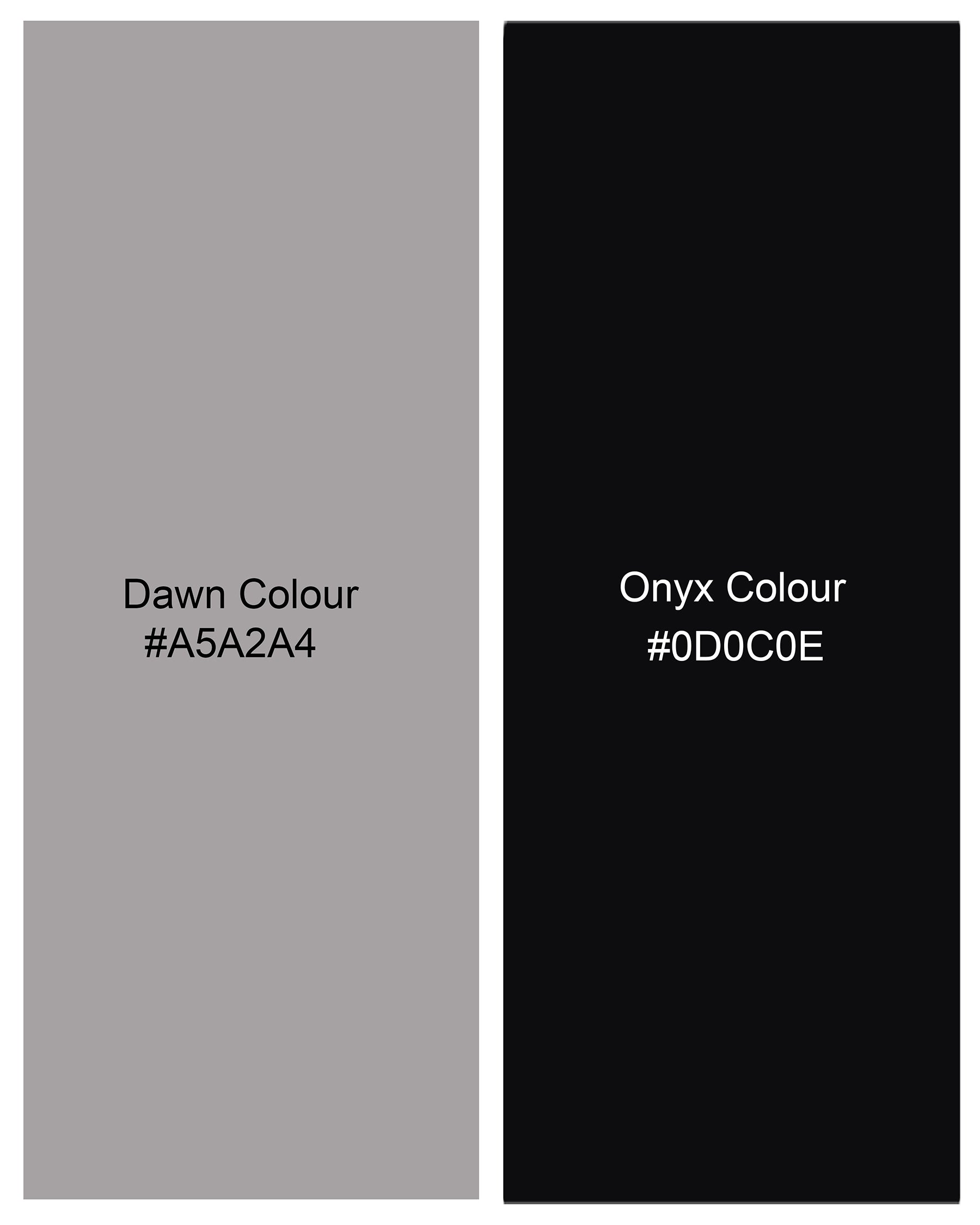 Dawn Gray and Onyx Black textured Designer Nehru Jacket  WC2182-36, WC2182-38, WC2182-40, WC2182-42, WC2182-44, WC2182-46, WC2182-48, WC2182-50, WC2182-52, WC2182-54, WC2182-56, WC2182-58, WC2182-60