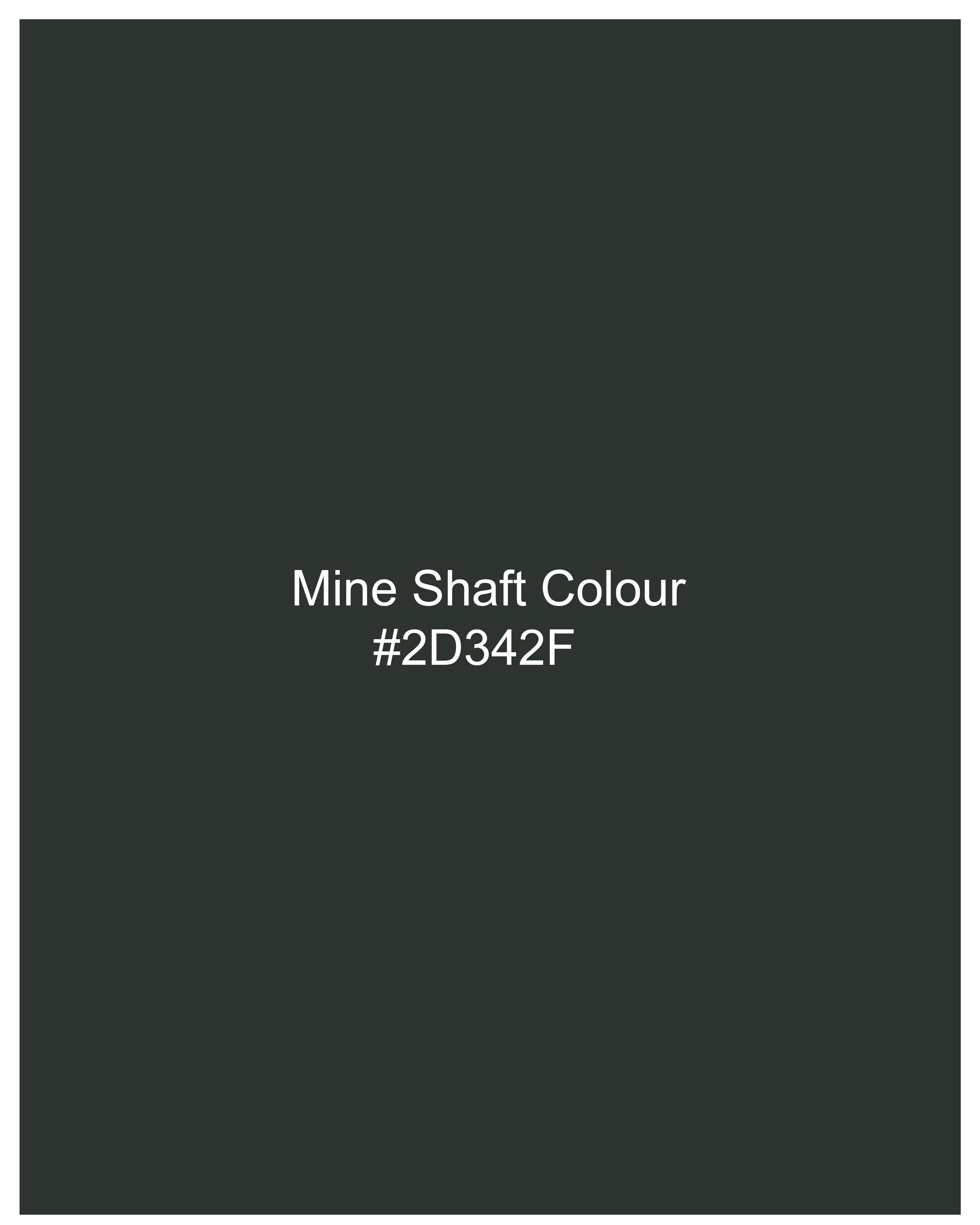 Mine Shaft Green Windowpane Nehru Jacket