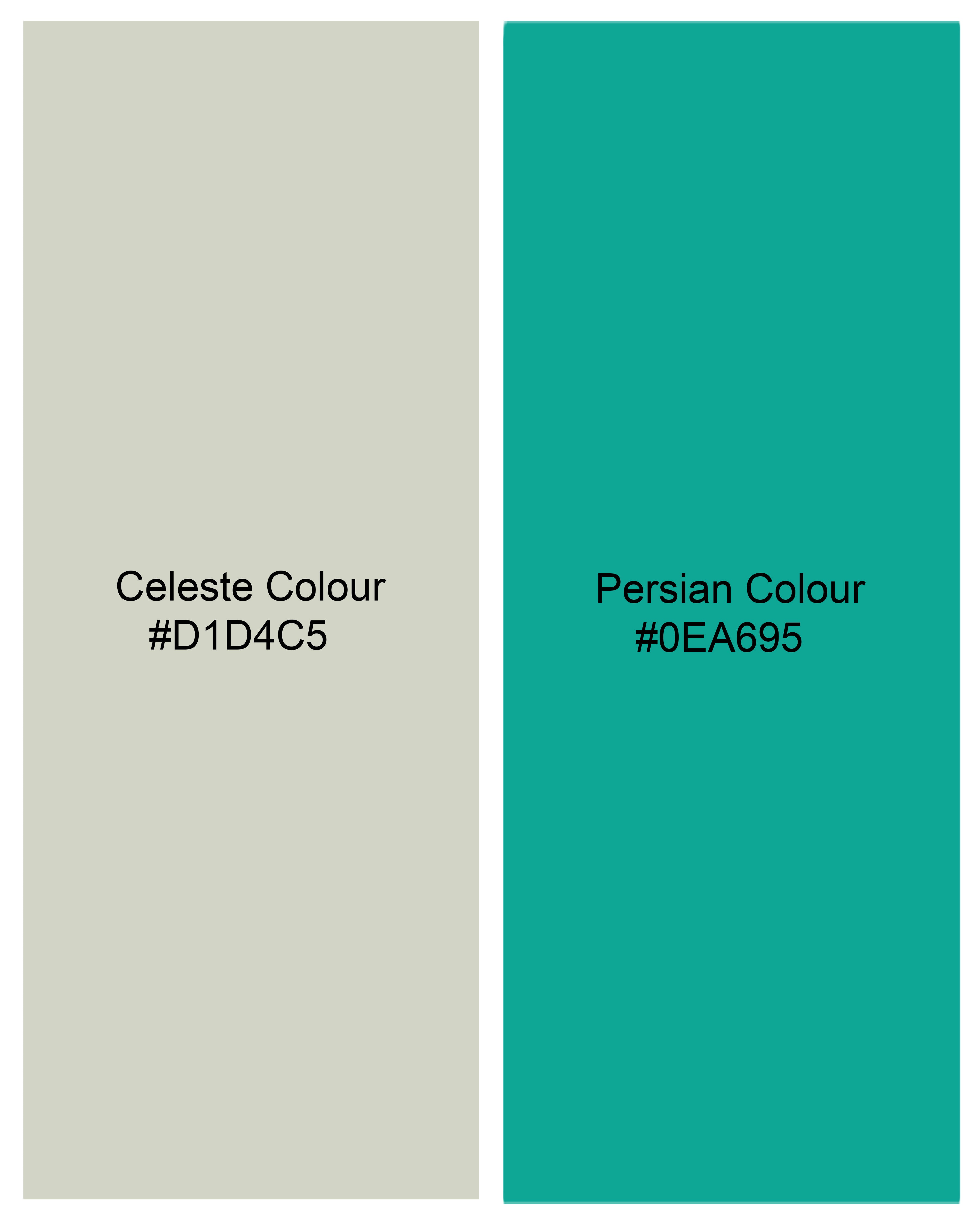 Persian with Celeste Green Textured Nehru Jacket WC2347-36, WC2347-38, WC2347-40, WC2347-42, WC2347-44, WC2347-46, WC2347-48, WC2347-50, WC2347-52, WC2347-54, WC2347-56, WC2347-58, WC2347-60