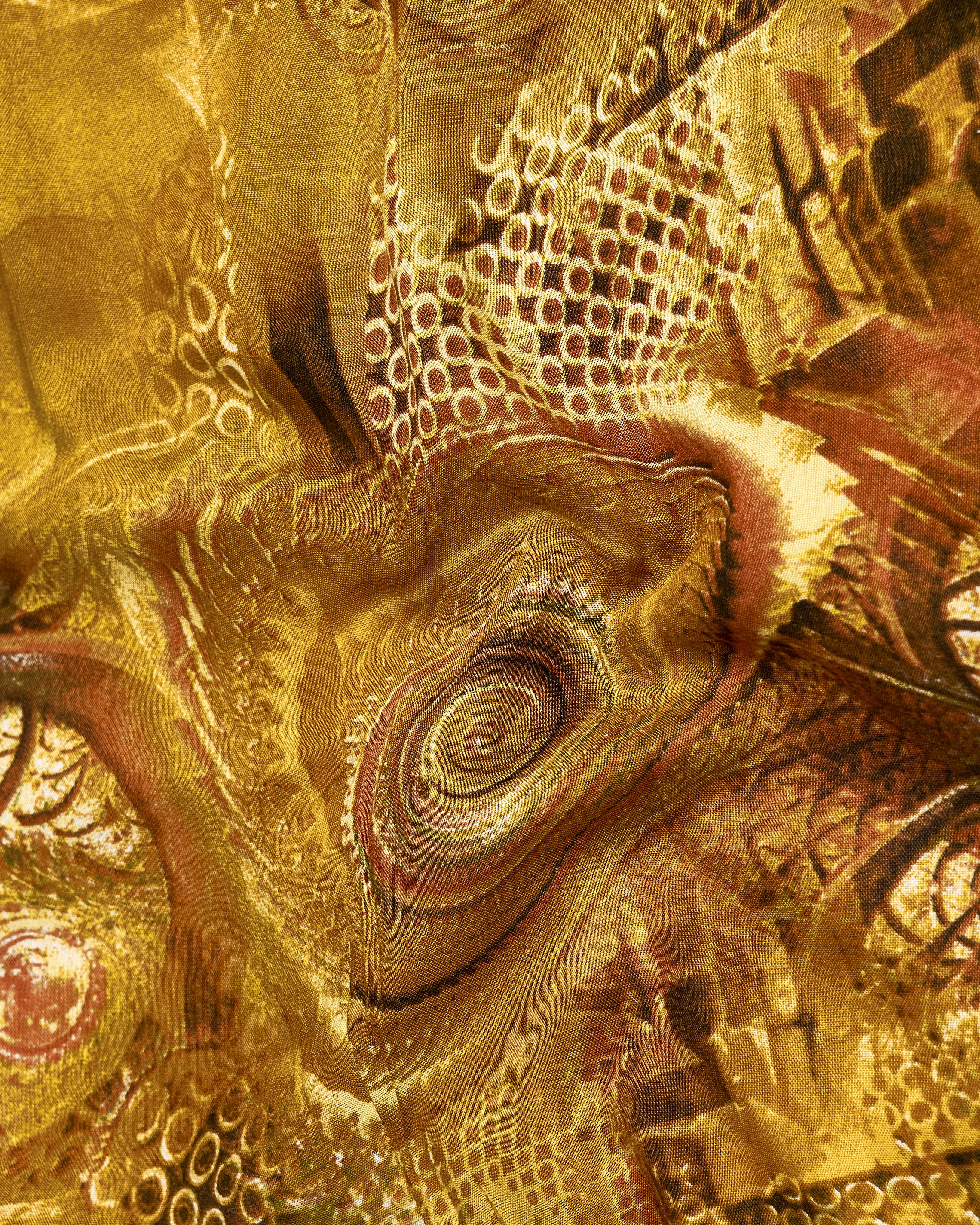 Alpine and Reno Brown Printed Premium Tencel Shirt WS019-32, WS019-34, WS019-36, WS019-38, WS019-40, WS019-42