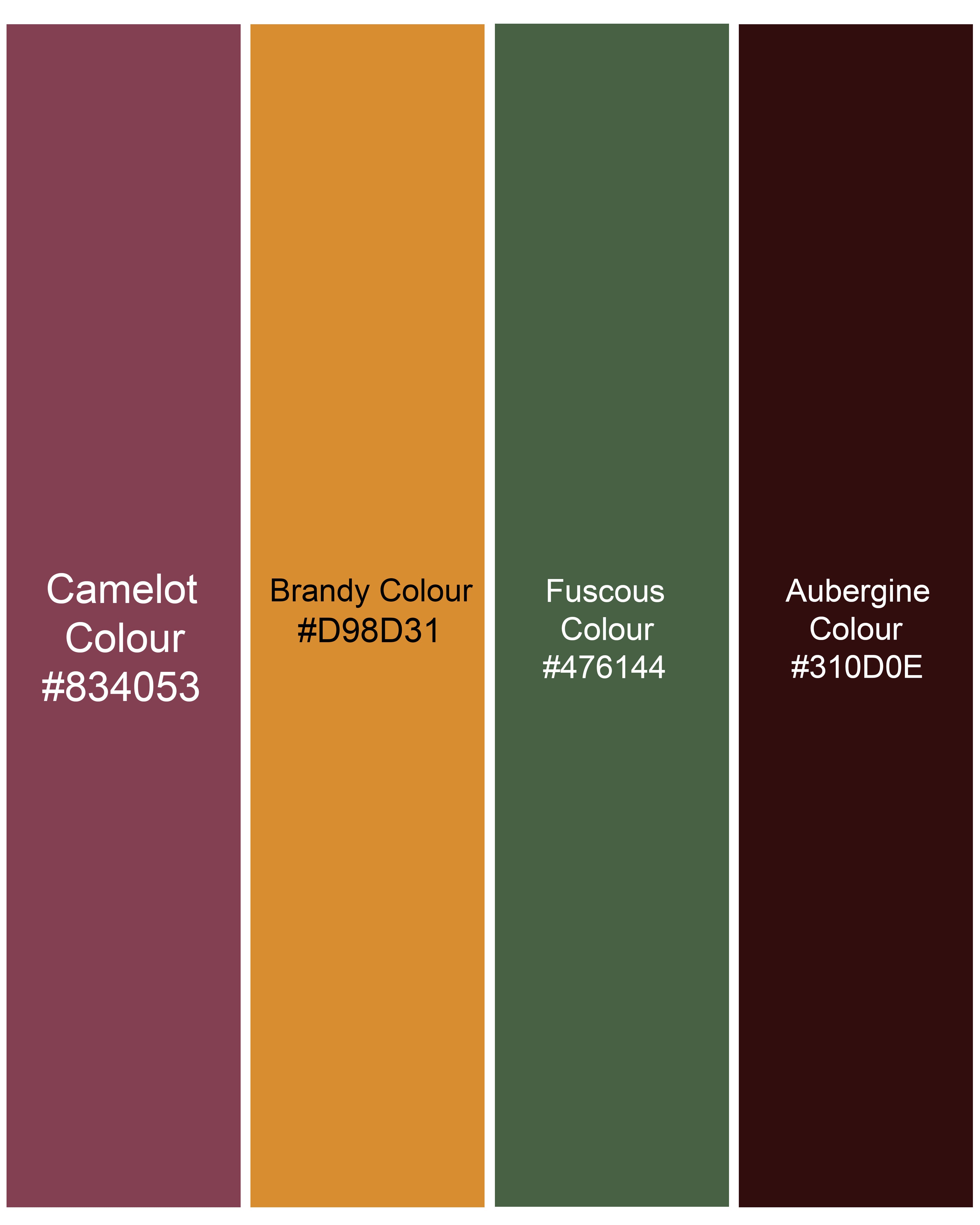 Camelot Pink Banjara Patchwork Printed Premium Cotton Shirt WS026-CC-32, WS026-CC-34, WS026-CC-36, WS026-CC-38, WS026-CC-40, WS026-CC-42