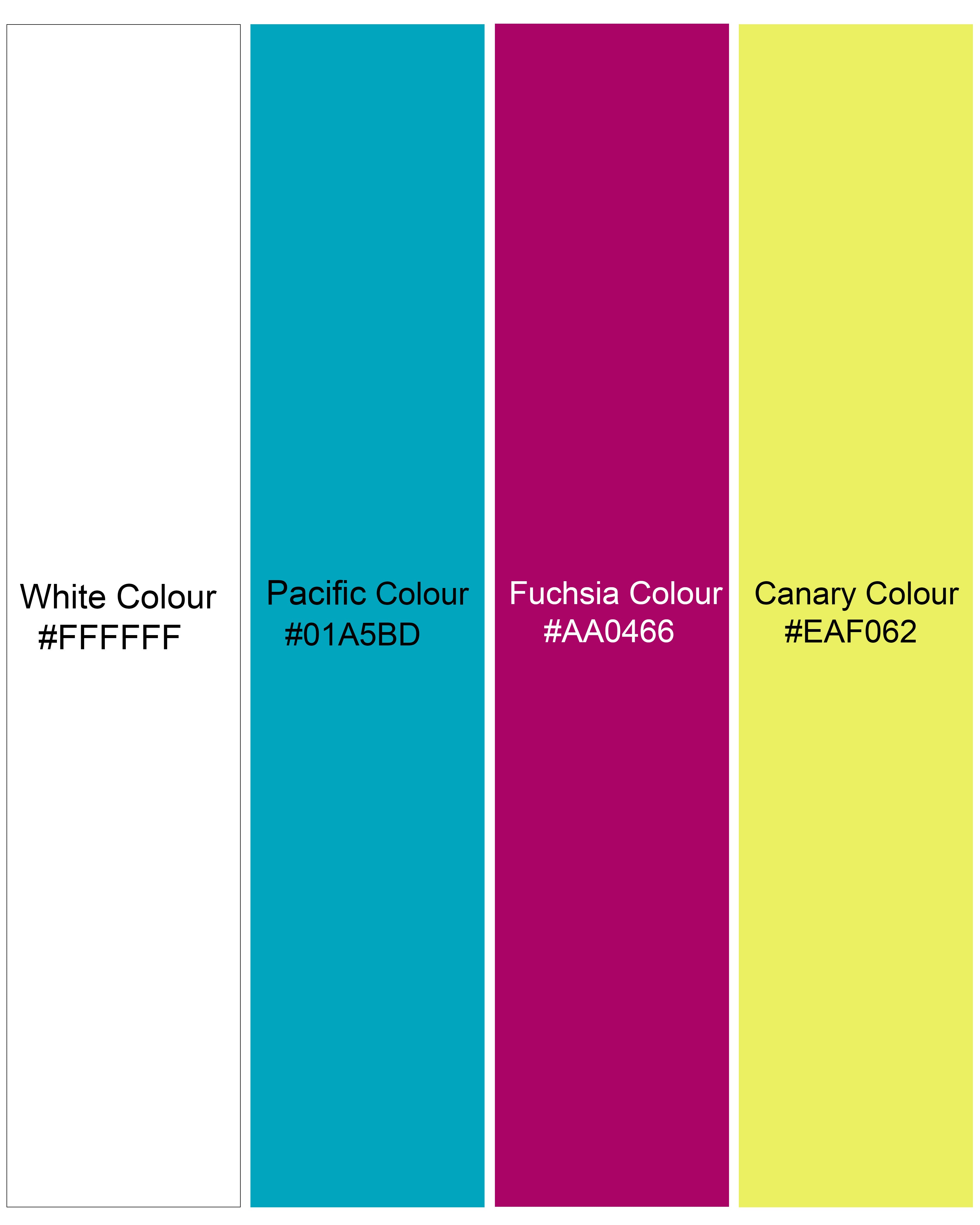 Off White Multicolour Printed Premium Cotton Shirt WS053-CC-BLK-32, WS053-CC-BLK-34, WS053-CC-BLK-36, WS053-CC-BLK-38, WS053-CC-BLK-40, WS053-CC-BLK-42