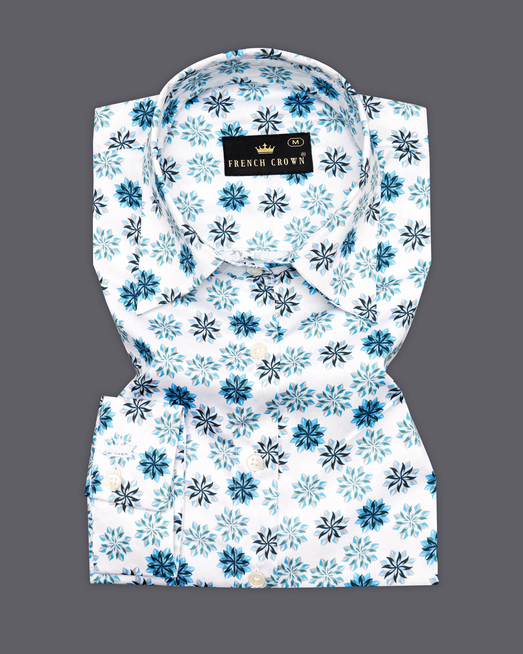 Merino Beige Printed Super Soft Premium Cotton Women’s Shirt WS058-M-32, WS058-M-34, WS058-M-36, WS058-M-38, WS058-M-40, WS058-M-42