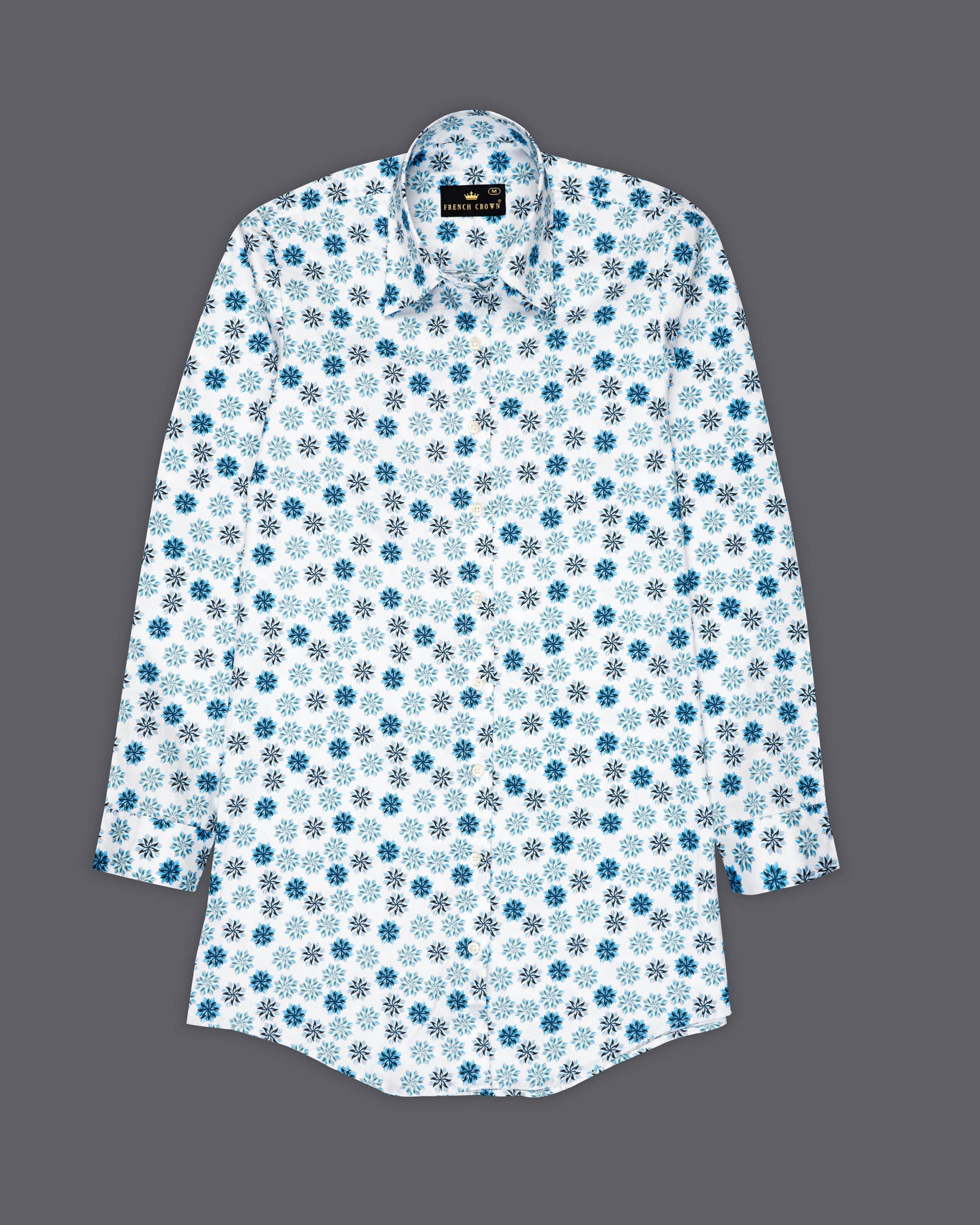 Merino Beige Printed Super Soft Premium Cotton Women’s Shirt WS058-M-32, WS058-M-34, WS058-M-36, WS058-M-38, WS058-M-40, WS058-M-42