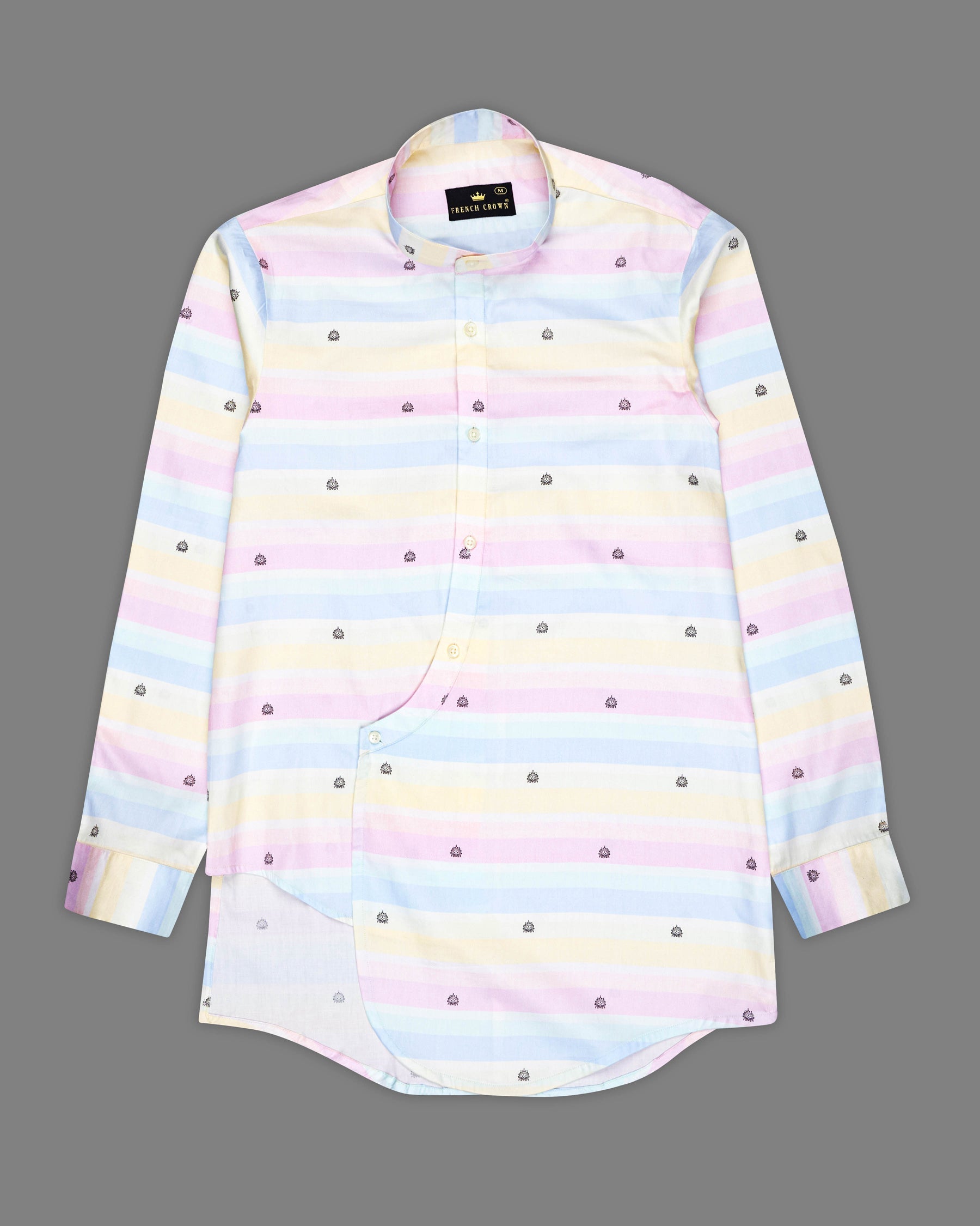 Cherub Pink and Multicolour Printed Super Soft Premium Cotton Women’s Shirt WS059-M-32, WS059-M-34, WS059-M-36, WS059-M-38, WS059-M-40, WS059-M-42